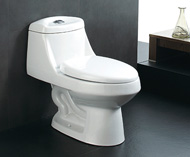 Siphonic one-piece toilet no.5534