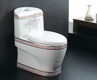 Siphonic one-piece toilet no.5514B