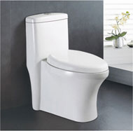 Siphonic one-piece toilet no.5536