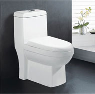 Siphonic one-piece toilet no.5571