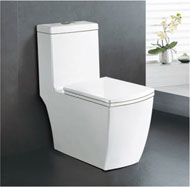 Siphonic one-piece toilet no.5902