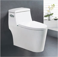 Siphonic one-piece toilet no.5938
