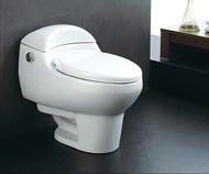 Siphonic one-piece toilet no.728