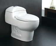 Siphonic one-piece toilet no.729