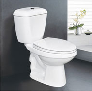 Siphonic two-pieces toilet no.823B