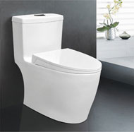 Super swirling Siphonic one-piece toilet no.5945